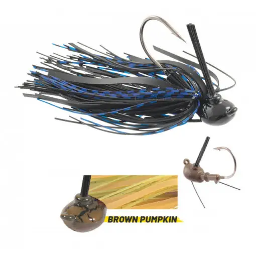 Preferatul clienților Herakles JIG UP, Brown/Pumpkin, 14g