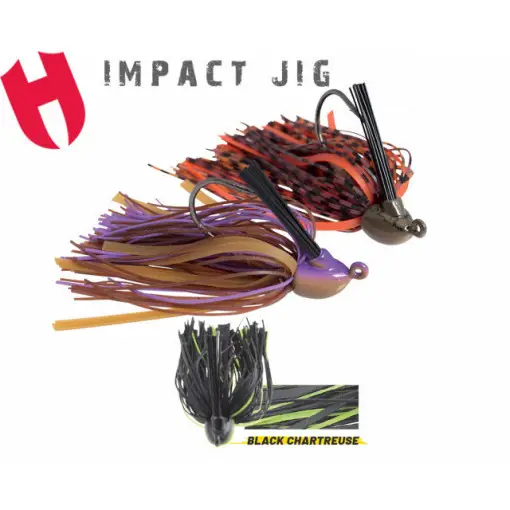 Jig Herakles Impact Jig, Black/Chartreuse, 10.5g Nu rata