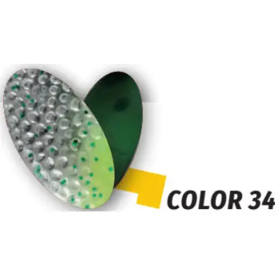 Preț mic Oscilanta Herakles Leaf, Culoare 34 - Chartreuse Impact, 0.9 g