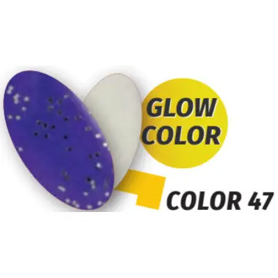 Oscilanta Herakles Leaf, Culoare Glow 47 - Viola Glow, 0.9 g Cumpărături sigure