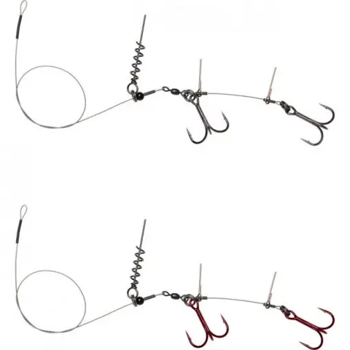 Montura Savage Gear Linethru Corkscrew, 40cm, 2bc Ofertă specială