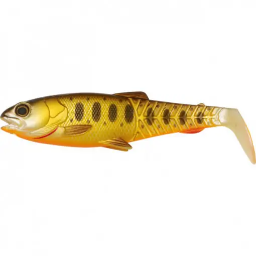 Naluca Savage Gear Craft Cannibal Paddletail, Olive Hot Orange, 6.5cm, 4g, 4bc Ieftin