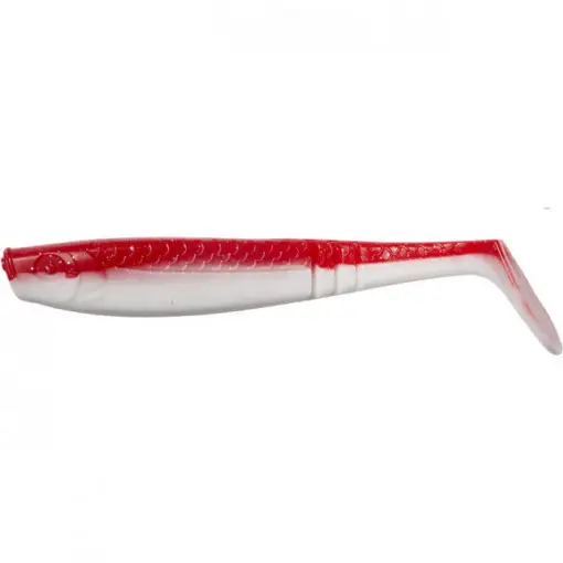 Ieftin Naluca Ron Thompson, Shad Paddle Tail, UV Red White, 8cm, 3.5g, 4bc