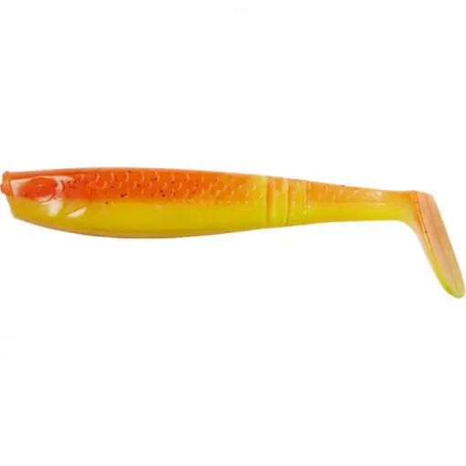 Popular Naluca Ron Thompson, Shad Paddle Tail, UV Orange Yellow, 10cm, 7g, 4bc