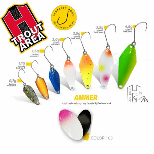 Plată sigură Oscilanta Herakles Ammer, Culoare 105, 2g