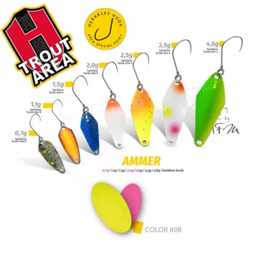 Retur gratuit Oscilanta Herakles Ammer, Culoare 80B, 2g