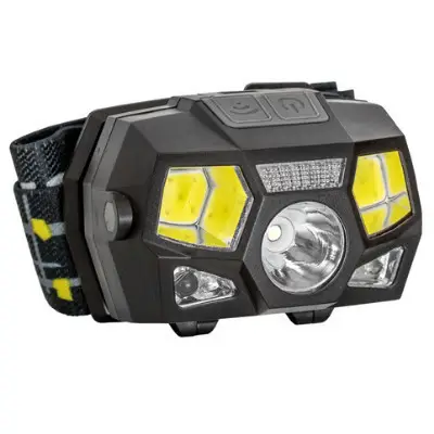 Lanterna de cap Carp Zoom Origo Cob-LED, senzor miscare, 1200 mAh Li-on Noutate