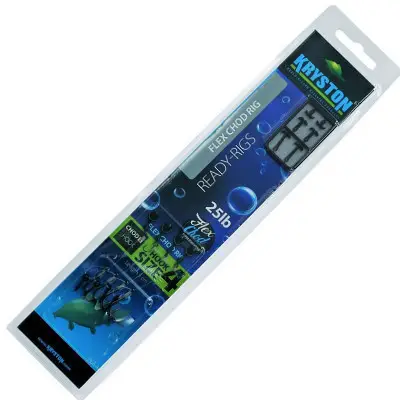 Montura Kryston Flex Chod Rig Short, 2.5cm, 15 lb, 4buc Calitate înaltă
