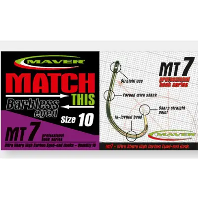 Carlige Maver Match This MT7, 10bc Plată sigură