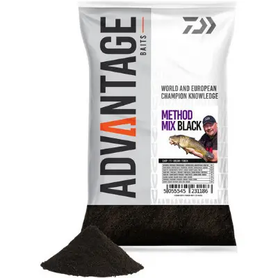 Nada Daiwa Advantage Method Mix Black, 1kg Livrare expres