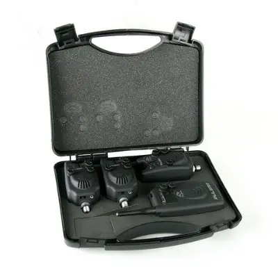 Set 3 avertizori cu statie Carp Pro Pulsar Preț promoțional