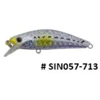 Nu rata Vobler minnow Strike Pro Skinny Mini, culoare SIN057.713, 5cm, 4.5g