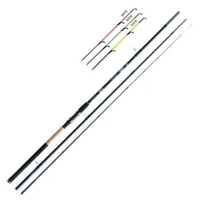 Retur ușor Lanseta Jaxon Eclatis Feeder, 3.90m, 60-120g, 3+3 tronsoane