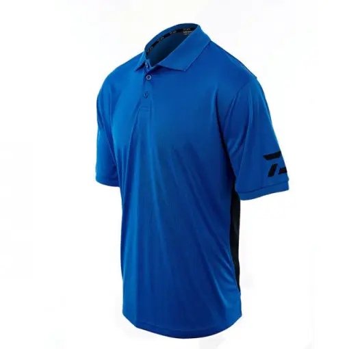 Tricou Daiwa Polo Bleu Popular