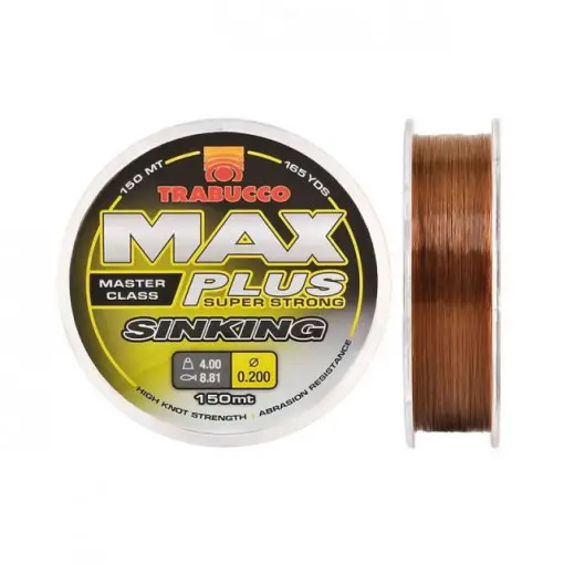 Fir Trabucco Max Plus Line Sinking, negru, 150m Ofertă specială