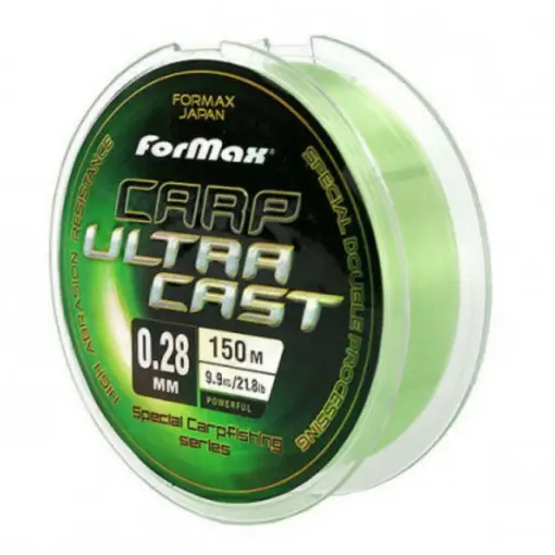 Promoție Fir Monofilament Formax Carp Ultracast, verde deschis, 300m