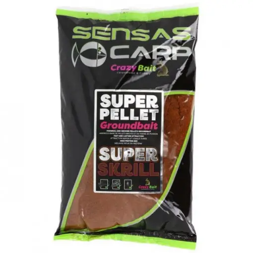 Livrare gratuită Nada Sensas Super Pellet Super Krill, 1kg