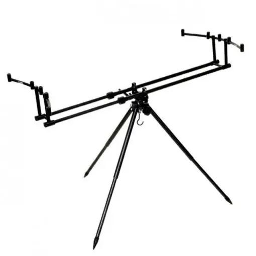 Reducere extra Rod Pod Carp Pro Gun Smoke Black, 5 posturi