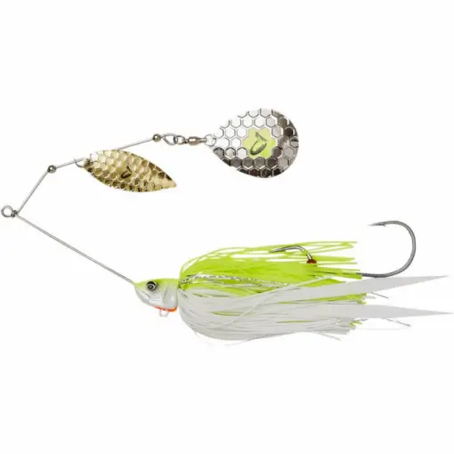 Reducere extra Spinnerbait Savage Gear Da Bush, Yellow White Silver, 32g