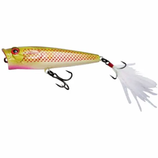 Vobler Mustad Burpy Popper, Green, 6.5cm, 6.3g Ultima șansă