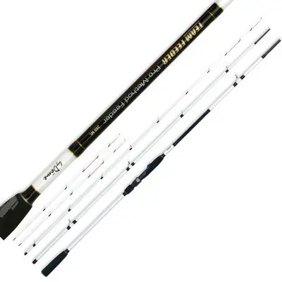 Cel mai vândut Lanseta By Dome Team Feeder Pro Method Feeder 360ML, 3.6m, 25-70g, 3+3 tronsoane