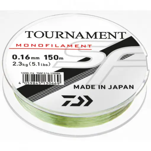 Fir Monofilament Daiwa Tournament SF, verde, 300m Reducere specială