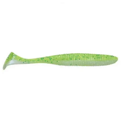 Shad Jackall Rhythm Wave, Chartreuse, 9.6 cm, 7 buc Ofertă specială