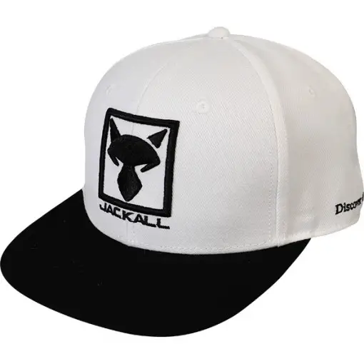 Ofertă exclusivă Sapca Jackall White-Black Square Logo