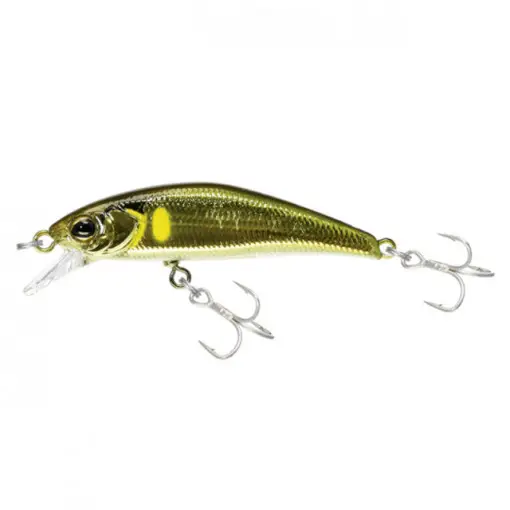 Vobler Jackall Tricoroll Ryushin 43HW, Gold Ayu, 4.3cm, 3g Reducere