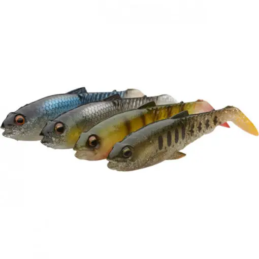 Reduceri Set 4 shaduri Savage Gear Craft Cannibal, Clear Water, 6.5cm, 4g