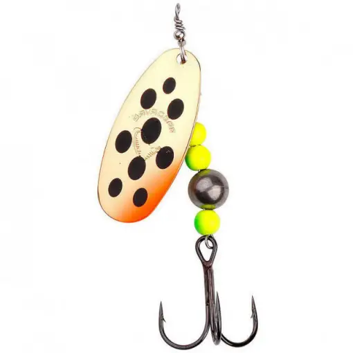 Lingurita rotativa Savage Gear Caviar, Firetiger, nr.3, 9.5g, Livrare expres