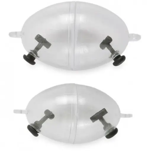 Super ofertă Buldo oval transparent LineaEffe, Medium, 30g