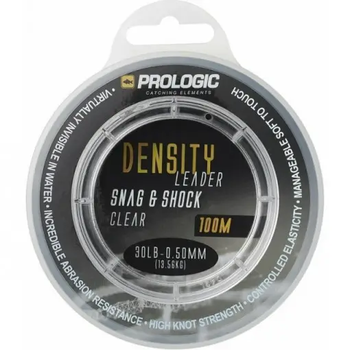 Noutate Fir Prologic Density Snag & Shock Leader, transparent, 100m
