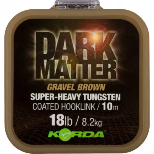 Fir textil camasuit Korda Dark Matter Super-Heavy Tungsten Coated, maro, 10m Mai ieftin
