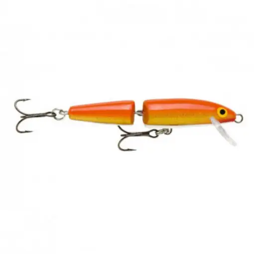 Vobler Rapala Jointed, culoare Gold Fluorescent Red, 7cm, 4g Preț redus