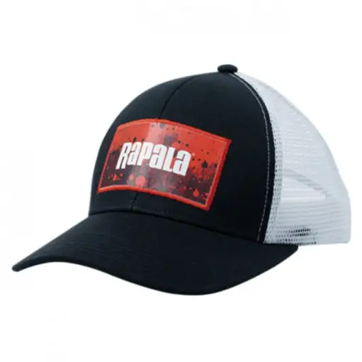 Sapca Rapala Splash Trucker Cap, negru-alb Noutate