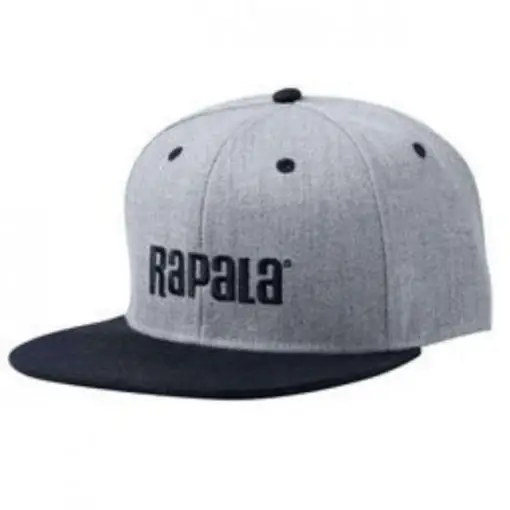 Ofertă exclusivă Sapca Rapala Flat Brim Cap, negru-gri