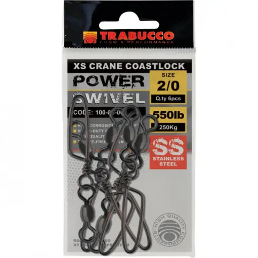Agrafa cu vartej Trabucco X-Strong Crane Coastlock Snap Bestseller