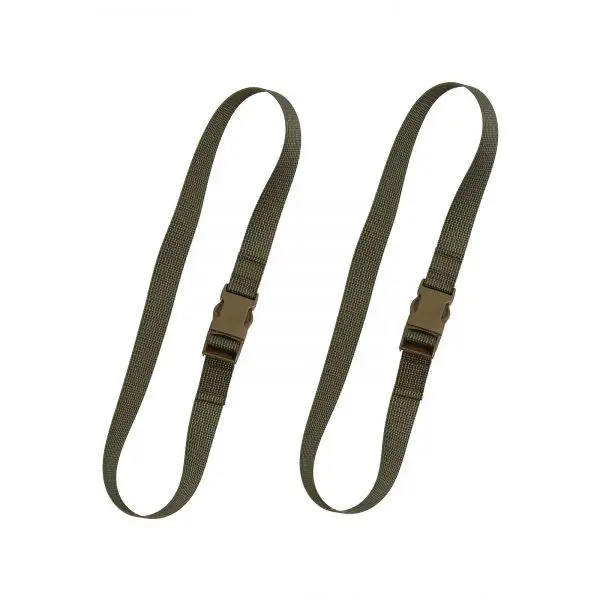 Pack Straps, SR buckle, 80 cm, 2 pcs, green Chilipir