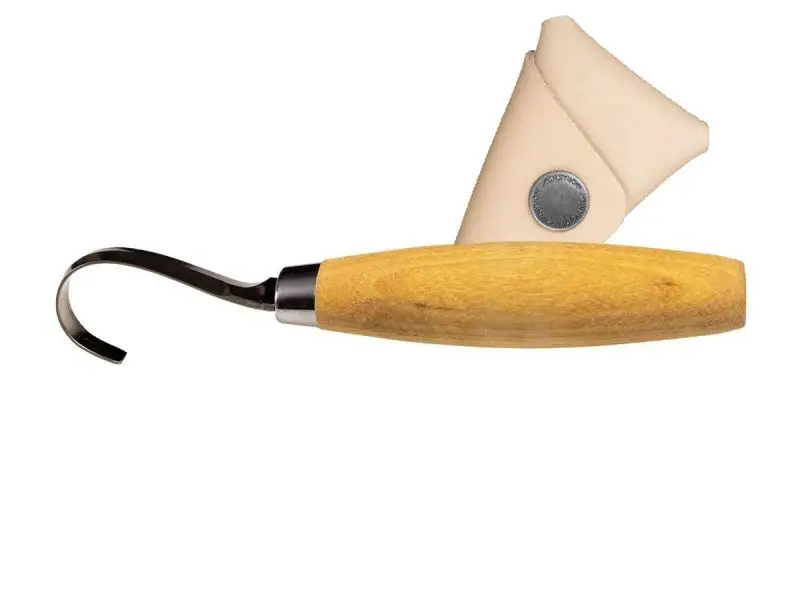Hook Knife 164 Right Hand, leather sheath Ofertă exclusivă