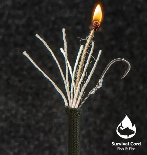 Fish & Fire OD Green Paracord 1ml Ofertă de sezon
