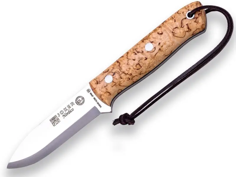 Nordico Stainless, Curly Birch, Firesteel Reduceri