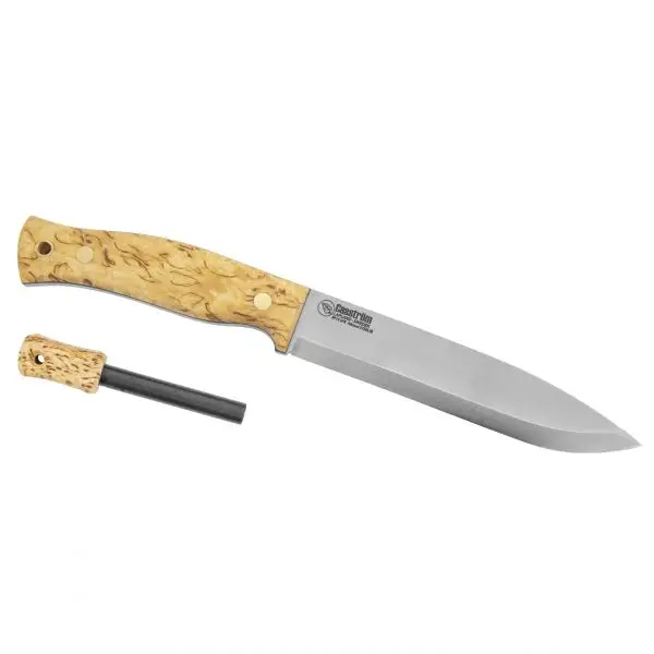 Cel mai bun preț No.14 SFK Curly Birch with Fire steel