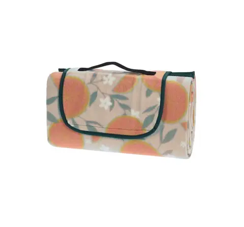 Retur gratuit Patura pentru picnic Orange, 130x150 cm, poliester, bej