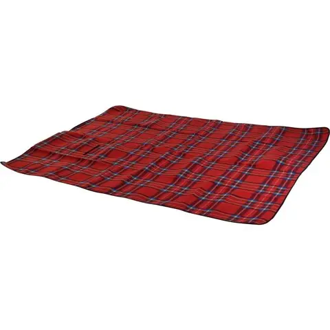 Ieftin Patura pentru picnic Checker, 150x200 cm, poliester, rosu