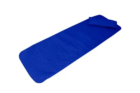 Set saltea si perna pentru sezlong Bedora Summer 60x190 cm, Albastru Doar azi