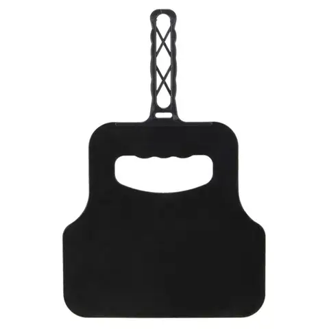 Evantai pentru gratar, 32x21 cm, polipropilena, negru Cel mai bun preț