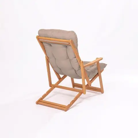 Set mobilier de gradina 3 piese, Hanah Home, My007, Maro / Natural Preț redus