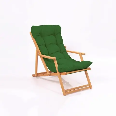 Set mobilier de gradina 3 piese, Hanah Home, My007, Verde / Natural Livrare expres