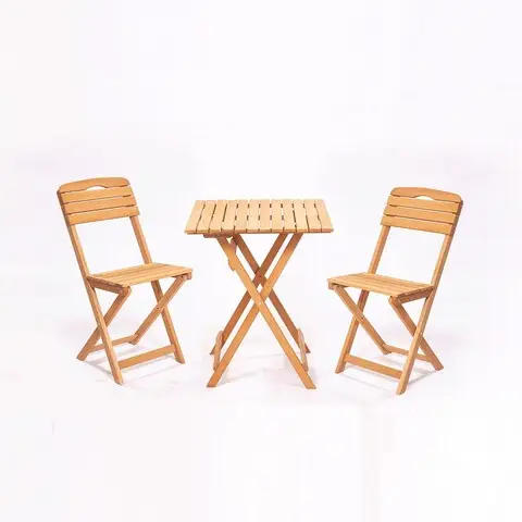 Noutate Set mobilier de gradina 3 piese, Hanah Home, My003, Maro
